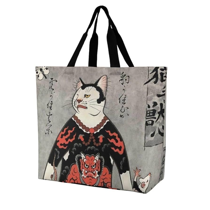 ねこねこ様  トートバッグ  ハンドメイド かわいくて使いやすい猫バッグ作り How to make a pretty cat